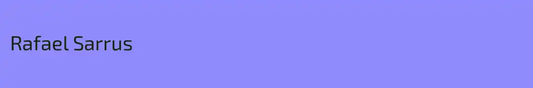 Rafael Sarrus